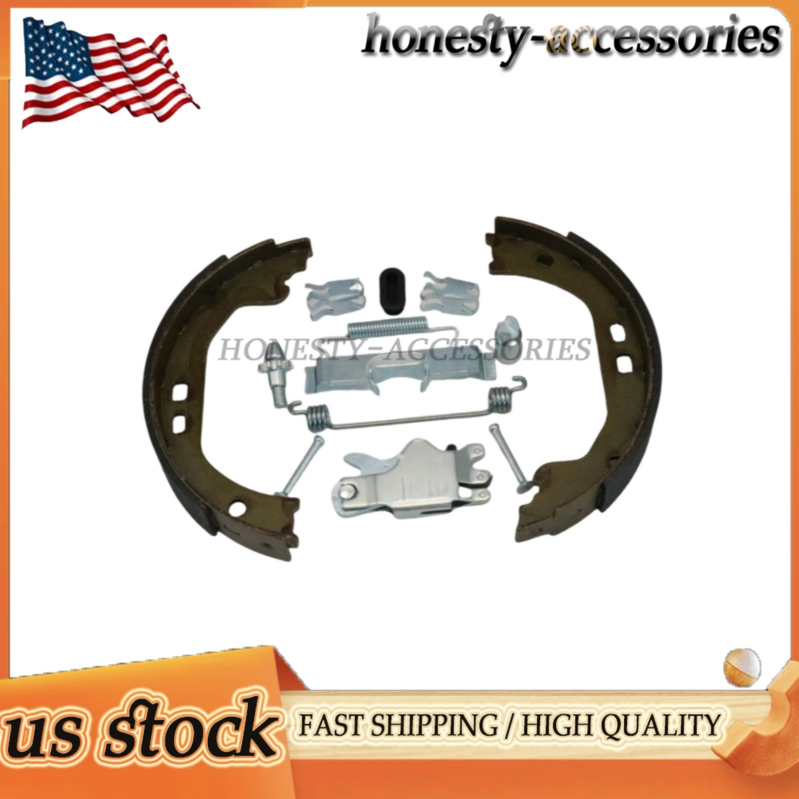 For Maserati Ghibli Quattroporte emergency parking hand brake shoes & hardware