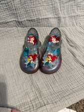 Disney Princess Little Mermaid Ariel Glitter Jelly Mary Jane Shoes