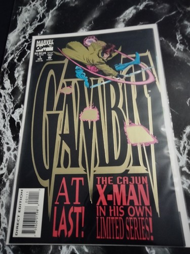 GAMBIT 1 1993 NM+ 9.6 OB WP! 1st Appearance Gambit In Own Title! First ...