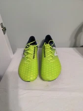 New Balance Furon Fantom Fit Men's 10.5 D Great Condition Green/Blue Soccer Shoe