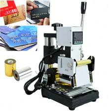 110V/220V Hot Foil Stamping Machine PVC VIP Card Bronzing Embosser Clearance