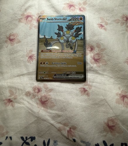 Pokemon TCG Sandy Shocks ex 250/182 SV04 Paradox Rift Holo English Near Mint