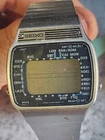 Vintage Seiko Pan Am A358-5000 Quartz World Time Watch, Original Band, Working