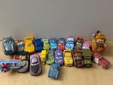 Disney cars Lot of 22 Diecast And Plastic