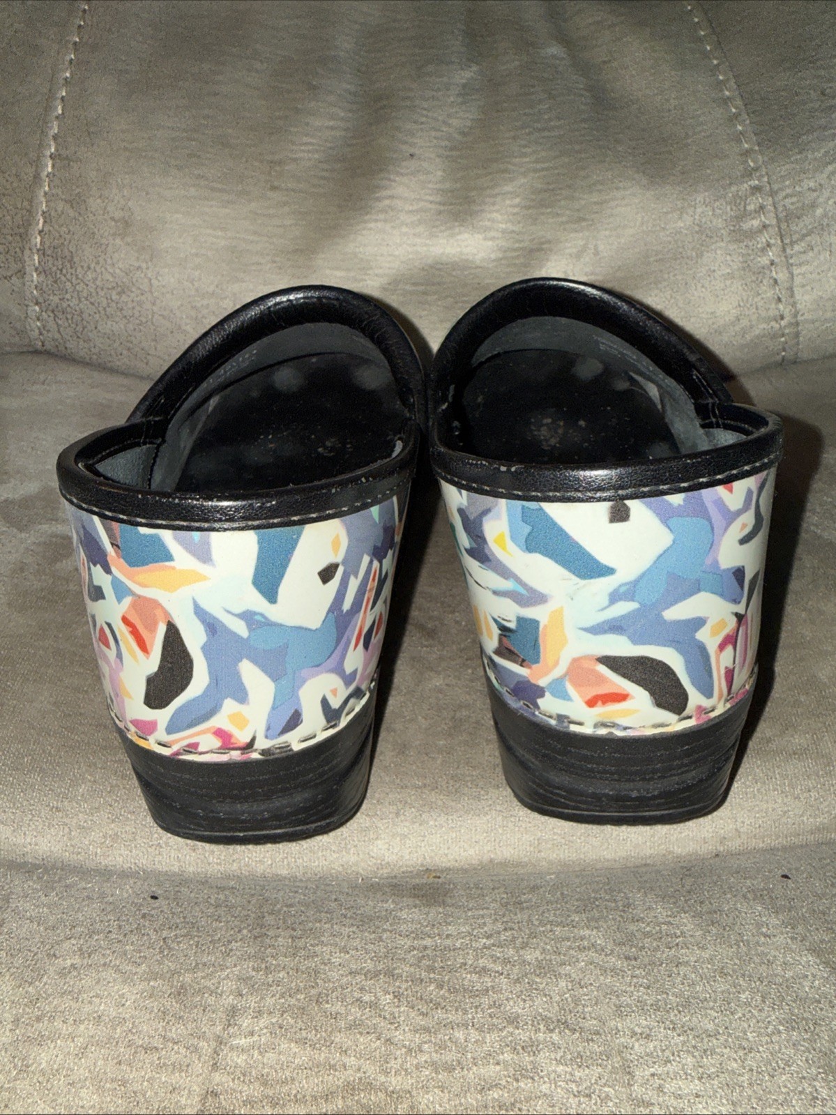 Dansko Professional Psychedelic Multicolor Patent… - image 8