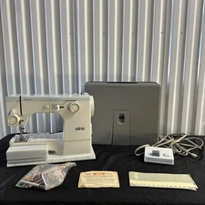 ELNA SU 62C Elnasuper Sewing Machine EXCELLENT Working Please Read