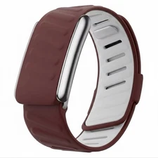 Whoop 5.0/MG Sportsflex Replacement Band - Red Luxe - One/peak/life Compatible