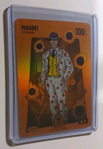 2025 Bo Jackson Battle Arena Pukadot `Puka Nacua` Orange Battlefoil Fire