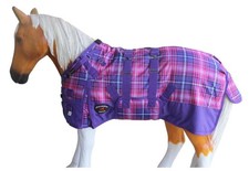 52" 1200D Miniature Weanling Donkey Pony Horse Foal Winter Blanket Purple 51971B