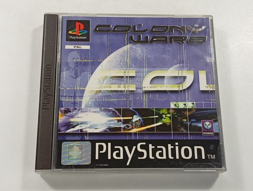 COLONY WARS SONY PLAYSTATION 1 (PS1) PAL-FR (COMPLETE - GOOD CONDITION)