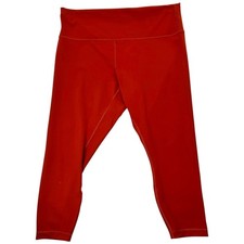 lululemon Wunder Train HR Tight 25 Drawstring Training Leggings 20 Aztec Brick