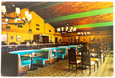 Lawrence Welk Dining Room Postcard Vintage Chrome California Country Club Travel