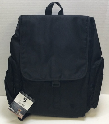 GECKOBRANDS Moxie Backpack, Black, Hidden Security Pouch, Holds up to 38 lb