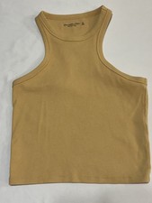 abercrombie and fitch basic soft A  F Rib tank size Medium