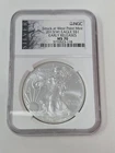 2013 (W) American Eagle 1 oz 999 Silver Coin NGC MS 70 Early Releases TOP POP
