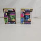 Funko Pop! Vinyl:  7 Eleven Blacklight Slurpee Set #193 #194 7-11 Exclusive Ad