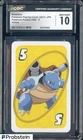 2021 Pokemon Japanese Playing Cards Pocket UNO Yellow Blastoise CGC 10 GEM MINT