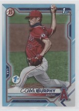 2021 Bowman Draft 1st Edition Sky Blue Foil Luke Murphy #BD-167 0y89