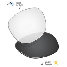 EYAR Replacement Lens for Ray-Ban Meta Wayfarer RW4008/RW4012 53 Sunglasses