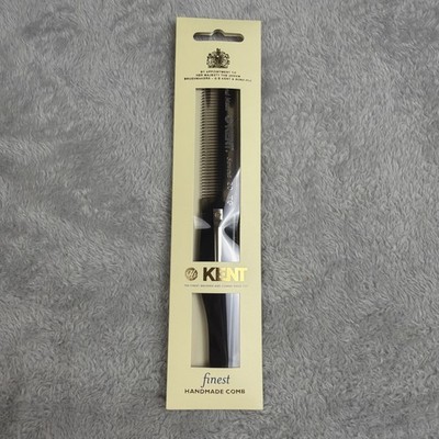 Kent Graphite Folding Pocket Comb w/ Clip - 20TG