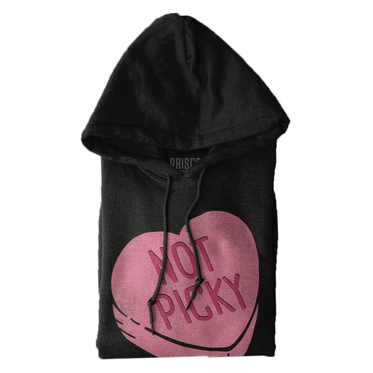 Felpa con cappuccio donna San Valentino conversazione cuore non schizzinosa