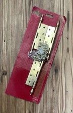 House of Rothley - set of 3 ornate brass door hinges.
