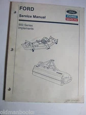 FORD 900 IMPLEMENTS SERVICE MANUAL 1993 FACTORY OEM FLAIL MOWER DIGGER ROTARY