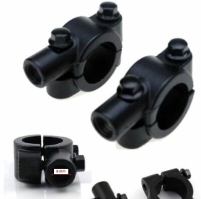 Spiegelhalter Spiegel Halterung Für 7/8 Zoll Lenker Motorrad 10mm