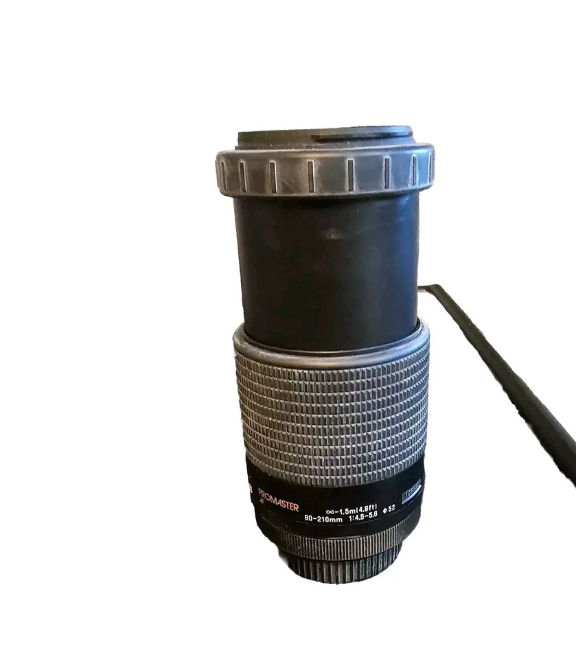 Promaster AF 80-210mm f4.5-5.6 Lens for Canon EF With End Caps - Image 3 of 4