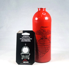 Mountain Safety Research MSR Small 11 Oz Military Fuel Bottle Tan 