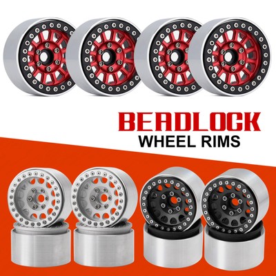 INJORA 1.9'' Beadlock Wheel Rims for RC 1/10 Car TRX4 SCX10 90046 AXI03007,YQW37