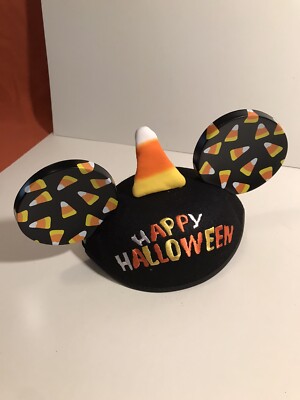 Mickey Mouse Candy Corn Halloween Ears Disney Mickey Mouse Candy Corn Earrings - Candy Corn  main image 4