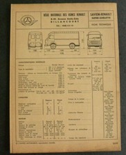 Revue technique Renault SAVIEM