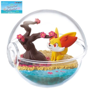 RE-MENT Pokemon Terrarium Collection Changing Seasons Mini Figure Toy 6 Fennekin