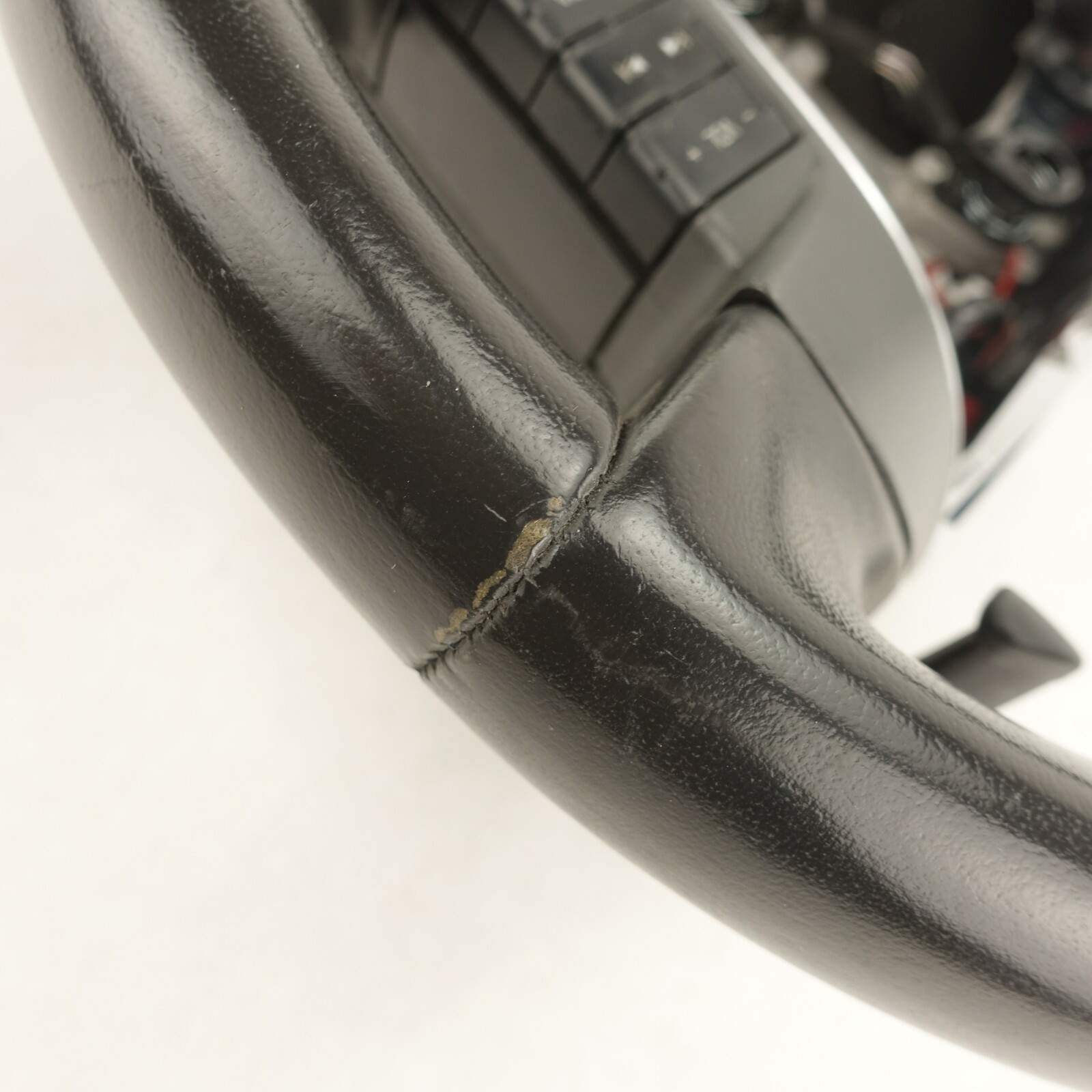 2010 2011 2012 Ford Taurus Steering Wheel Leather Black Radio Cruise