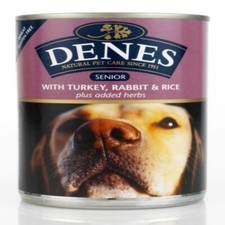 Denes Dog Senior Turkey Rabbit & Rice + Herbs 400g (Pack of 12) 4.69 per kilo