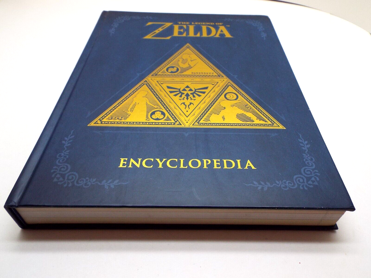 THE LEGEND OF ZELDA ENCYCLOPEDIA 330 PAGE HARDCOVER BOOK | eBay