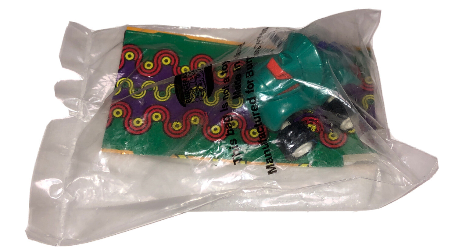 1993 Burger King BK Kids Club Dino Crawlers Truck Green NIP