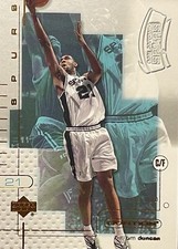2001-02 Upper Deck Ovation TIM DUNCAN San Ant...