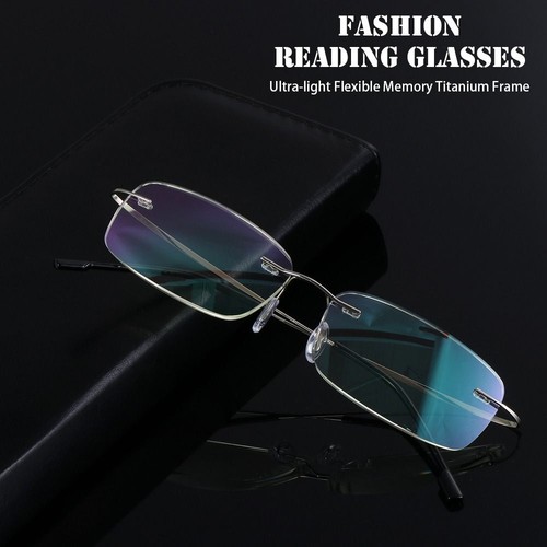 rechteckig ultra light gedächtnis - titan eine lesebrille presbyopic brillen