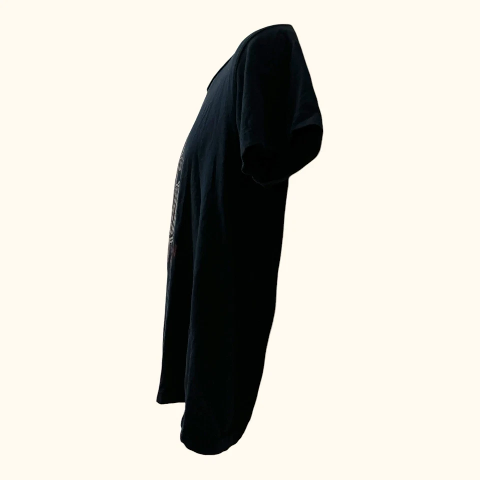 Camiseta para hombre The Almost 1974 Southern Weather talla M negra defecto Alt Rock Underoath Foto 2 de 4