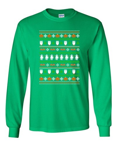 Long Sleeve Adult T-Shirt Halloween Owl Ugly Christmas Pumpkin Funny Humor DT - Afbeelding 3 van 8