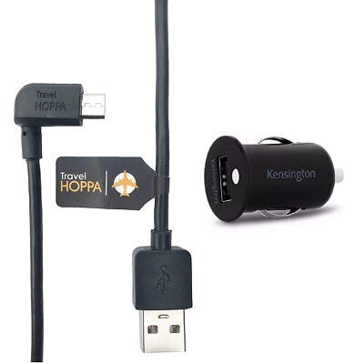 2 AMP SCHNELL TomTom Auto Ladegerät + 1,5m Micro USB Daten Karten Sync Kabel GO START VIA