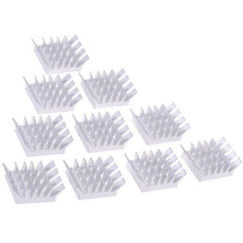 10pcs Aluminium Heatsink Computer Cooler Radiator Heat sink For MotherbYUR1 - Picture 8 of 12