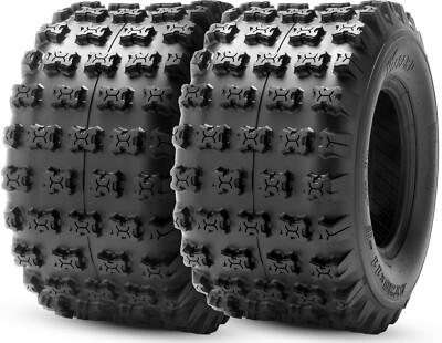 2-Pack 20x11-10 ATV UTV Tires 6Ply Heavy Duty 20x11x10 Off-Road All-Terrain Tyre
