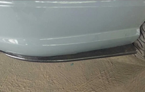 Carbon Fiber Rear Bumpers Lip Side Skirt Splitter For Benz C63 W204 2011-2014 - Picture 2 of 7