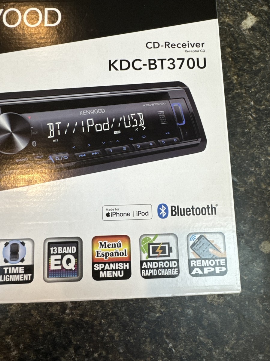 KENWOOD U370BT CD/USB/Bluetooth対応プレーヤー A report on using the Bluetooth-enabled car audio 