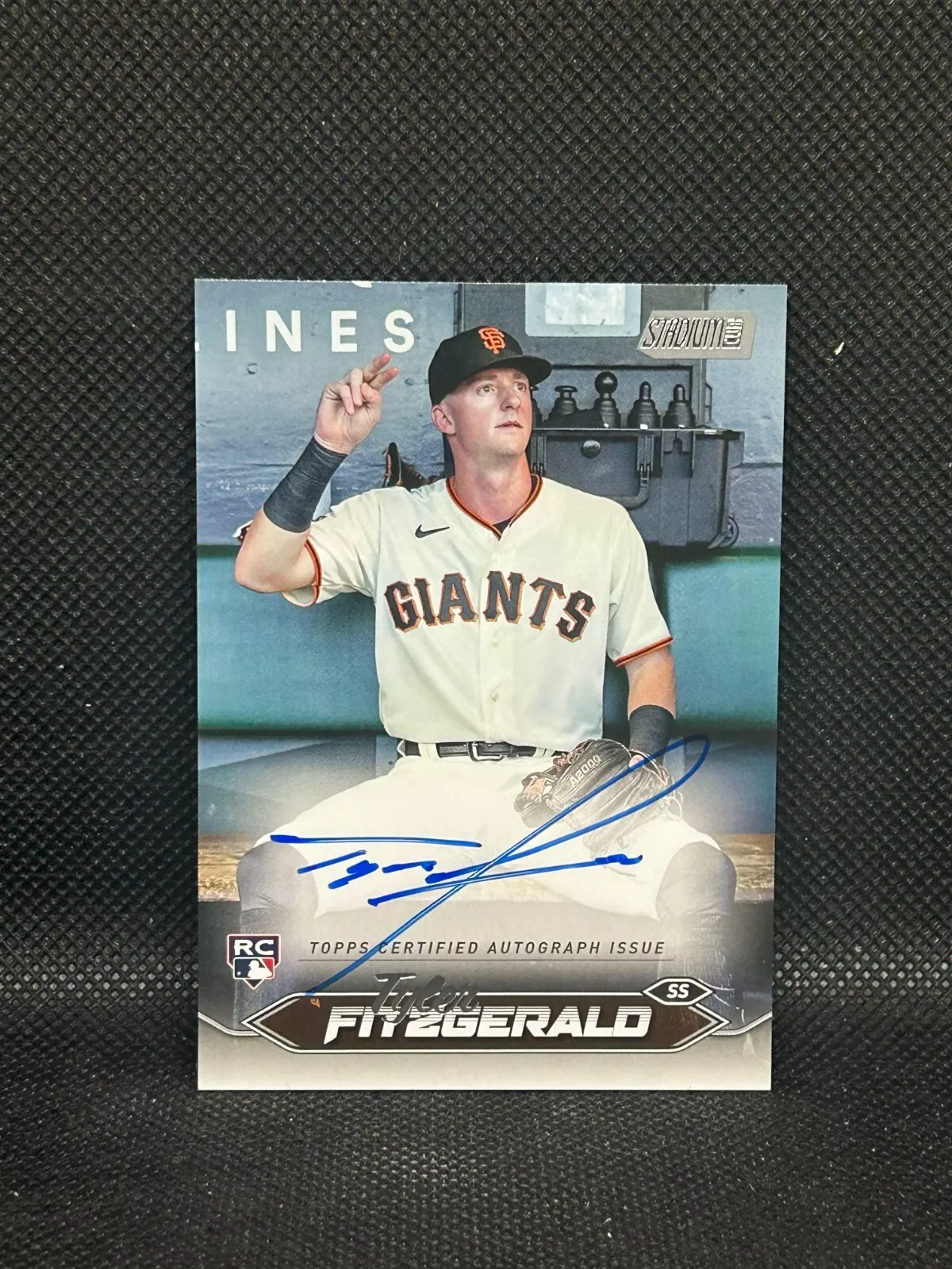 Tyler Fitzgerald trading card
