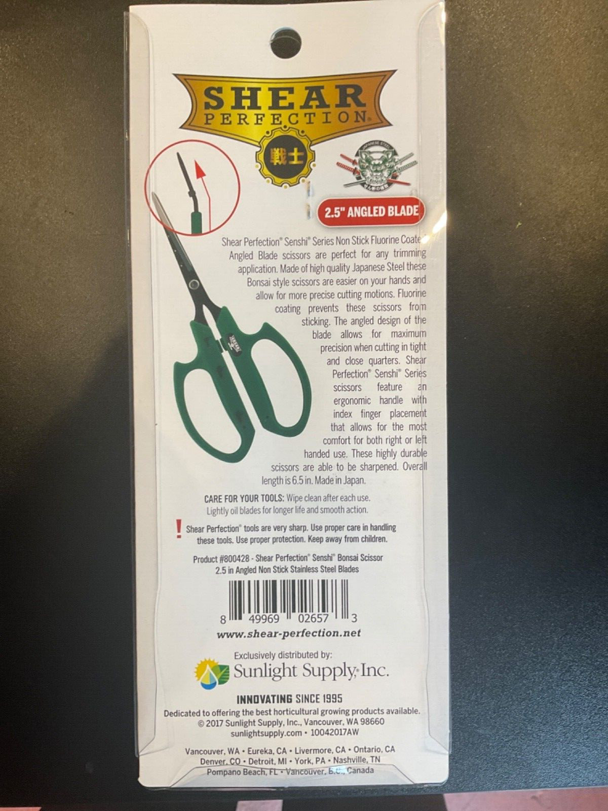 shear perfection senshi made in japan INSTITUTO TECNOLÓGICO DE CHINÁ