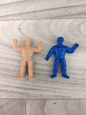 1986 AWA Remco All Star Wrestling Mini Mashers Scott Hall & Nick Bockwinkel